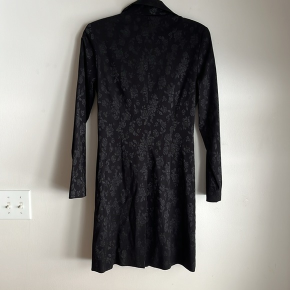 Vintage Gantos size 10 floral embossed, long blazer jacket.   RACK - Picture 4 of 7